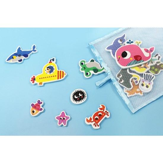 Наклейки для ванны морские животные, корейские игрушки для ванны