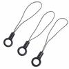 Badge Lanyard ID Cards Keyring Key Chain Holder Phone Black Rope Mobile Phone Straps Phone Lanyard