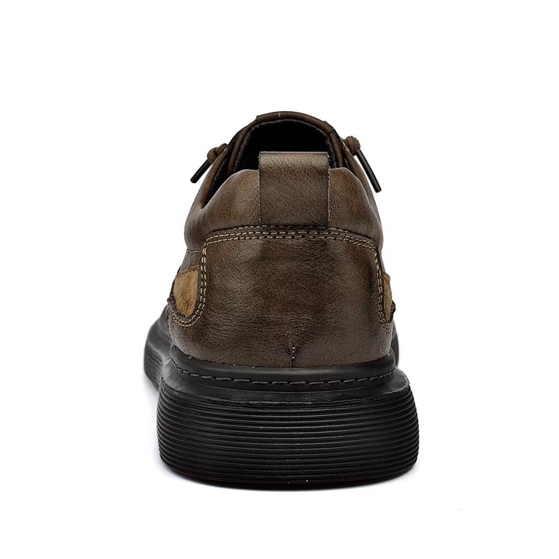 Мужская модная повседневная кожаная обувь Модельные туфли