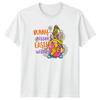 Bunny Kisser Easter Wishes Unisexs TShirt Gnome Easter Easter Gift For Her