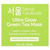 SeoulCeuticals Ultra Glow Green Tea Beauty Mask, 2 Fl Oz (60 Ml)