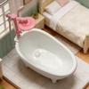 Dollhouse Bathtub Mini Bathtub for Role Play Micro Landscape Furnishings