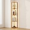 4-Tier Corner Floor Lamp