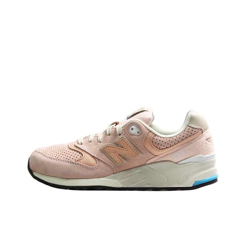New Balance NB 999 Ретро Повседневные Низкие Кроссовки Женские кроссовки Мороженое-Розовый WL999MMD