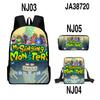 My Singing Monsters Школьная сумка Рюкзак Портфель Пенал Рюкзак Набор из трех предметов