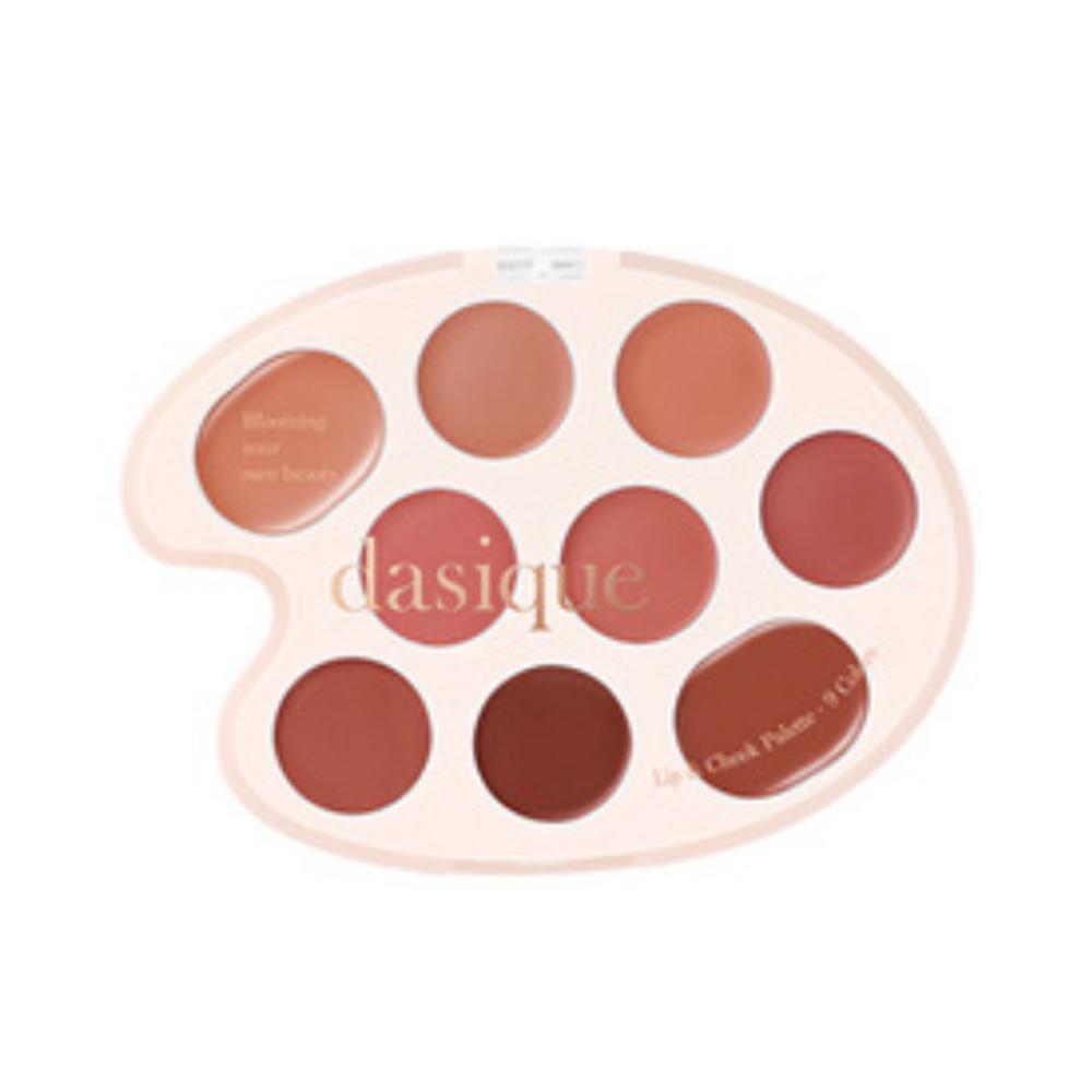 Daisyk Mood Painting Lip and Cheek Palette, 1 Piece, #01 Warm Coloring