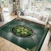 Celtic FC Design Crystal Velvet Carpet Cozy Non?Slip Printed Rug For Bedroom Living Room Entrance