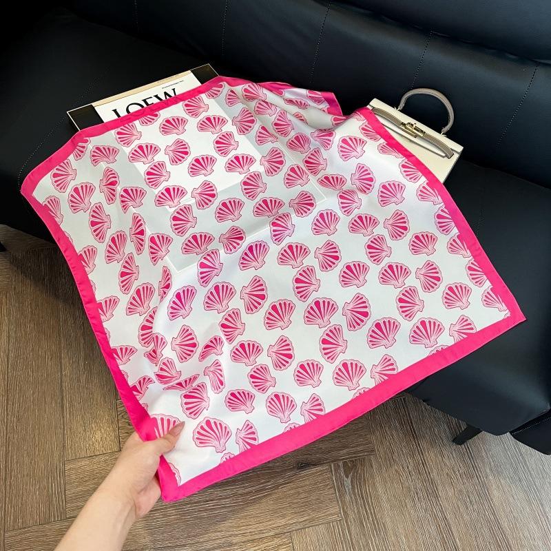 Spring and summer square scarf Korean version of women's scarf decorative binding wrist exquisite foreign style neck protection windproof headscarf