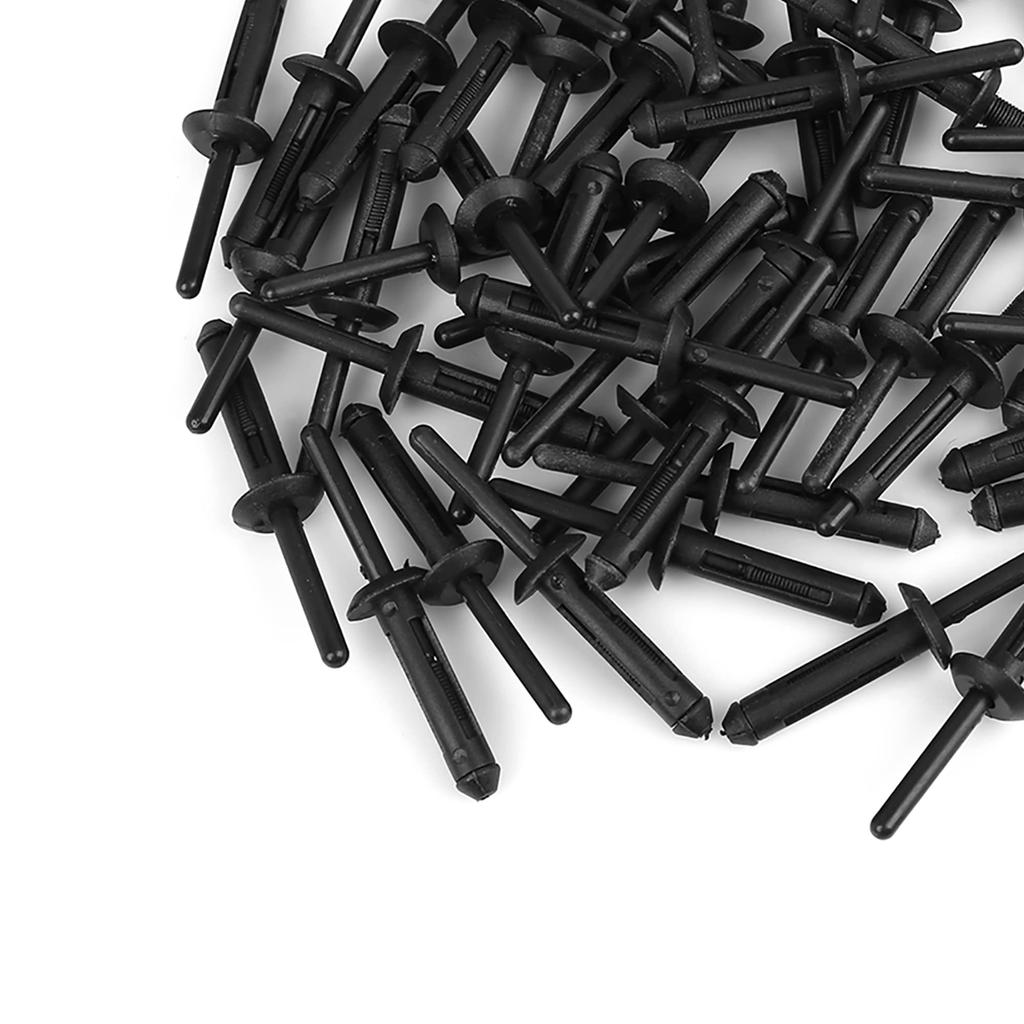 uxcell Пластиковая заклепка Клипса крепления бампера крыла для Jeep Wrangler JK 6506007AA 50 шт.