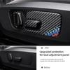 TOOR7 Carbon Fiber For BMW X3 G45 G48 2025 2026 Auto Seat Adjustment Buttons Trim Stickers Tuning Decor Car Interior Decor Accessories