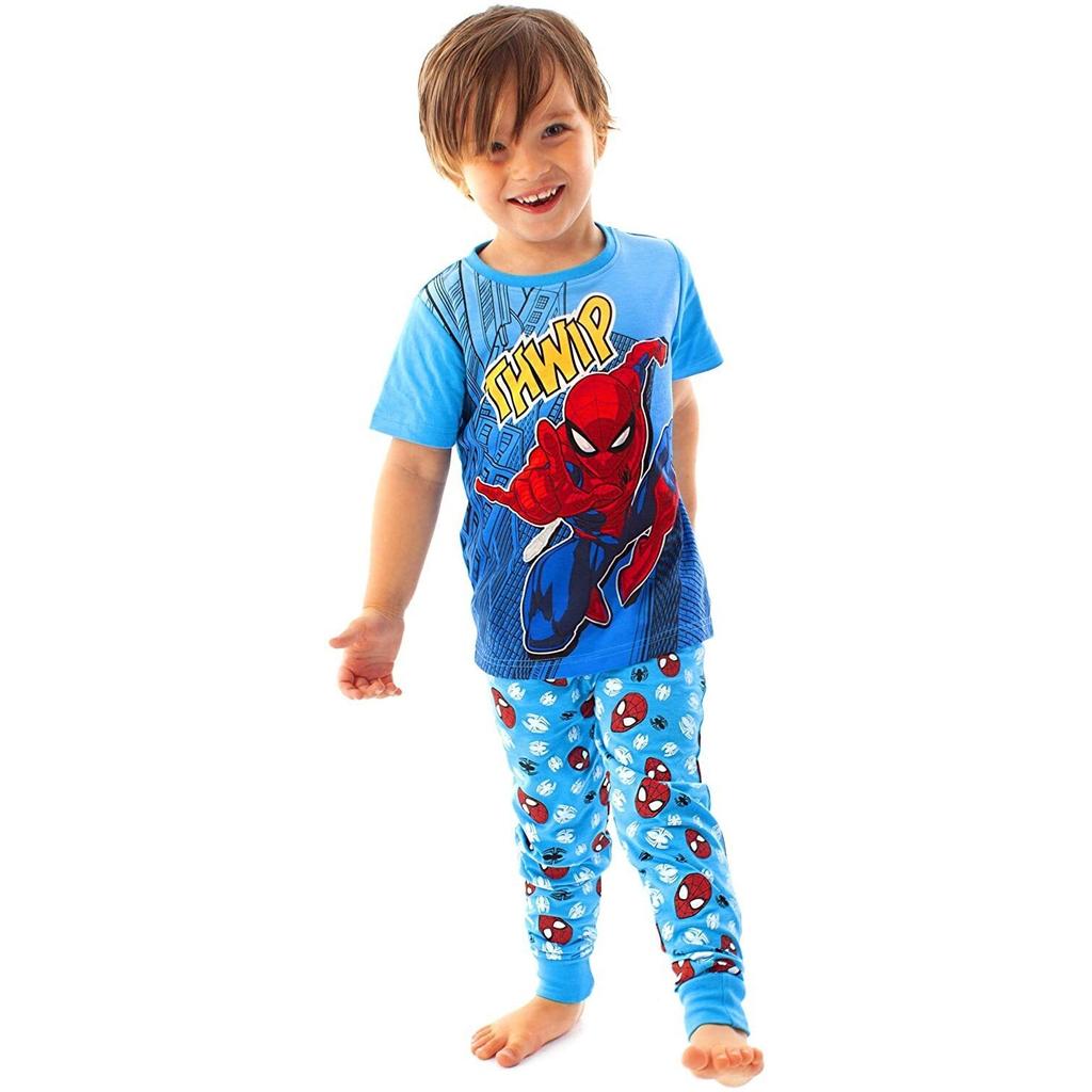 Spider-Man Childrens/Kids Comic Pajama Set