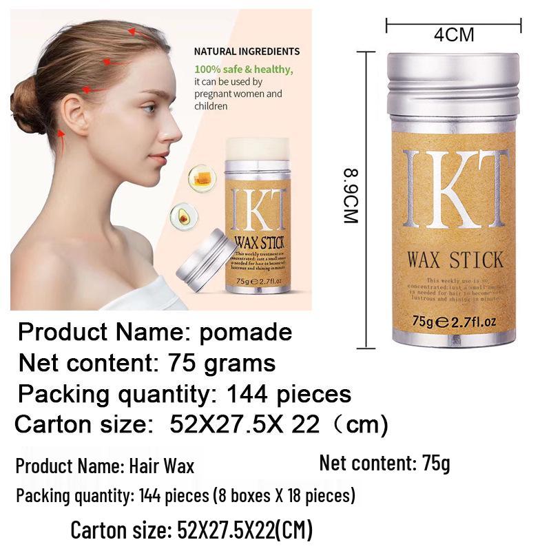 Стильный воск-карандаш для волос для черных женщин - Гладкий контроль над пушистостью