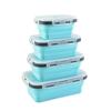 with Lids Kitchen Supplies Microwave Safe Food Storage Box Tableware Lunch Box Food Container