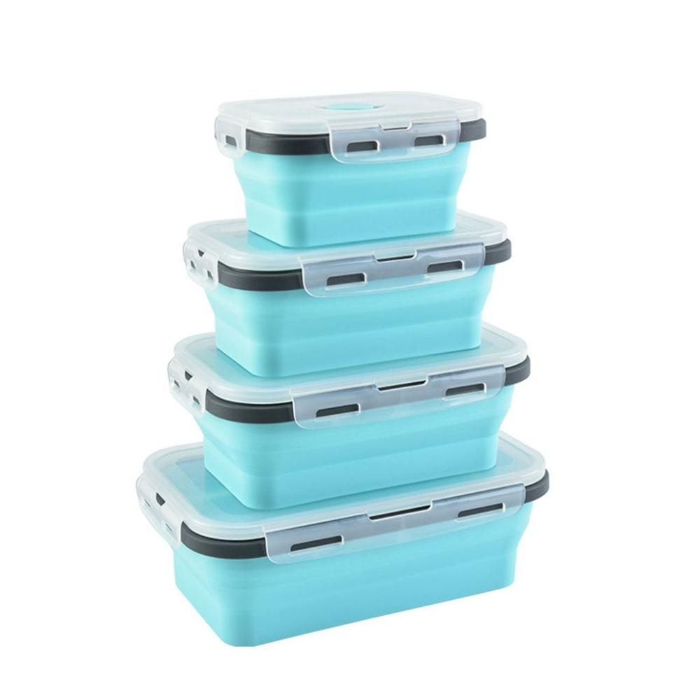 with Lids Kitchen Supplies Microwave Safe Food Storage Box Tableware Lunch Box Food Container