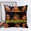 Психологический хоррор Сериал Желтые шершни Наволочка Квадратная подушка Спальня Диван Подушка для отдыха и комфорта Автомобиль Домашний декор