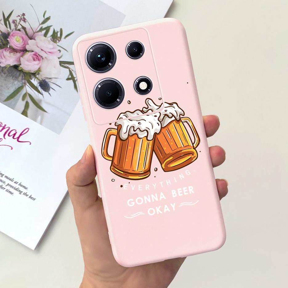 For Infinix Note 30i Case X6716 Cute Astronauts Cartoon Cover Soft Silicone Phone Case For Infinix Note 30 Pro Note30 VIP Bumper