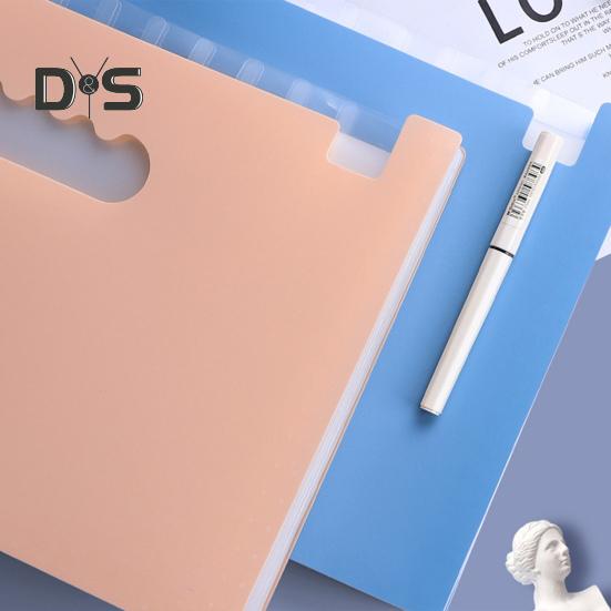 Папка-аккордеон с 25 карманами, водонепроницаемый расширяемый органайзер для документов с цветными этикетками, вертикальный органайзер для хранения документов для домашнего офиса