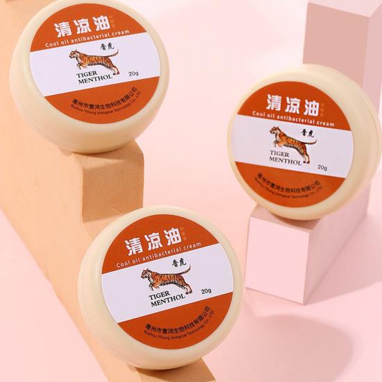 10/15/20G Охлаждающий бальзам Головные боли Мигрени Мышечные боли Укусы Зуд Усталость Облегчение Успокоение
