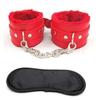 Blindfold Cuffs Set Sensory Deprivation  Kink  Restraints  Starter Kits