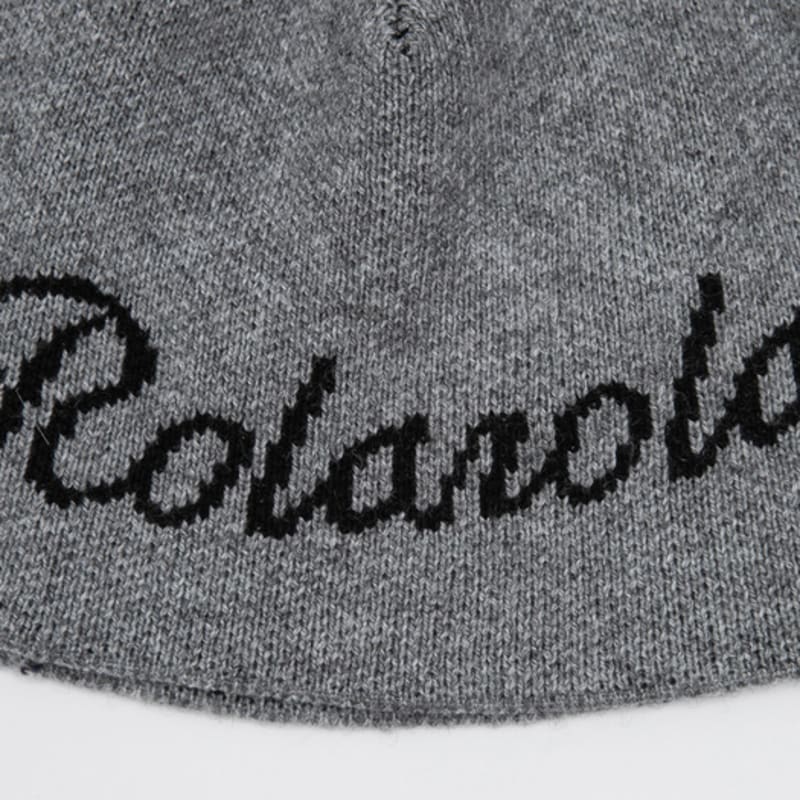 ШАПКА ROLAROLA С ЛОГОТИПОМ ЖАККАРД СЕРАЯ