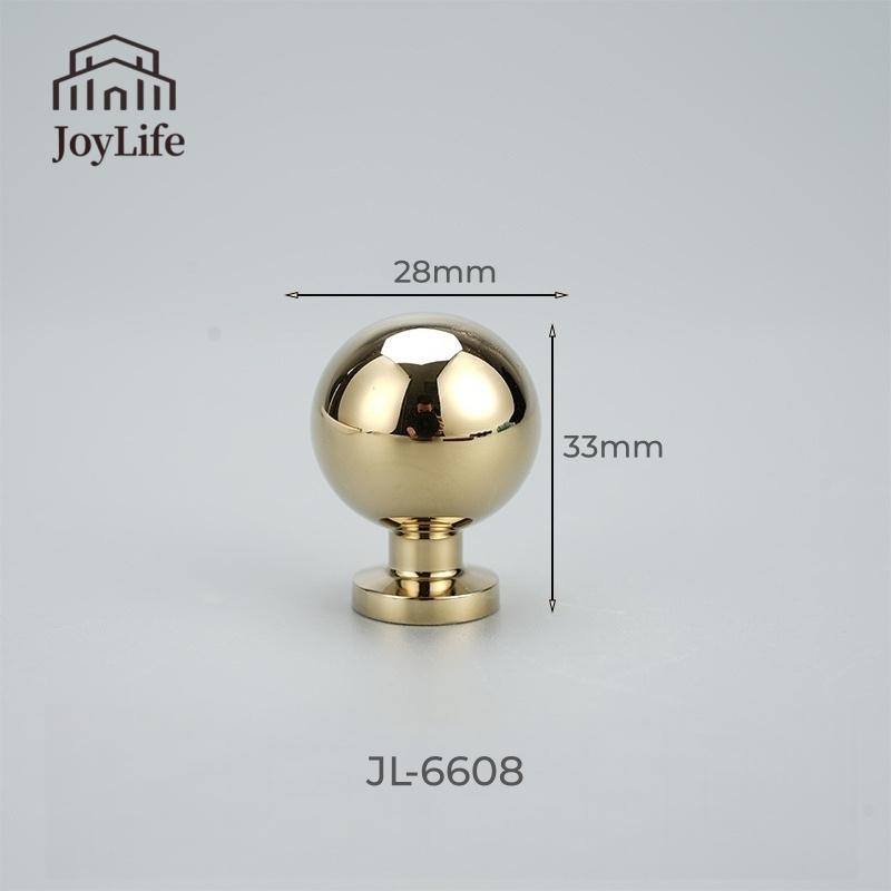 Solid Brass Knob American Cabinet Dresser Drawer Handle Modern Minimalist Wardrobe Pull Eco-Friendly Durable Single Hole