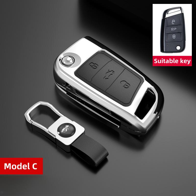 Цинковый сплав для VW Volkswagen Keycase Magotan B8 Seventeen To Eighteen Passat New Passat arteon Passat B5 B6 Key Case Key Cover