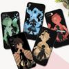 Черный чехол TPU для OPPO Reno 7 7Z 8 Lite 4G 5G PRO F11 F17 F15 F19 F19S F21 Genshin Impact Anime