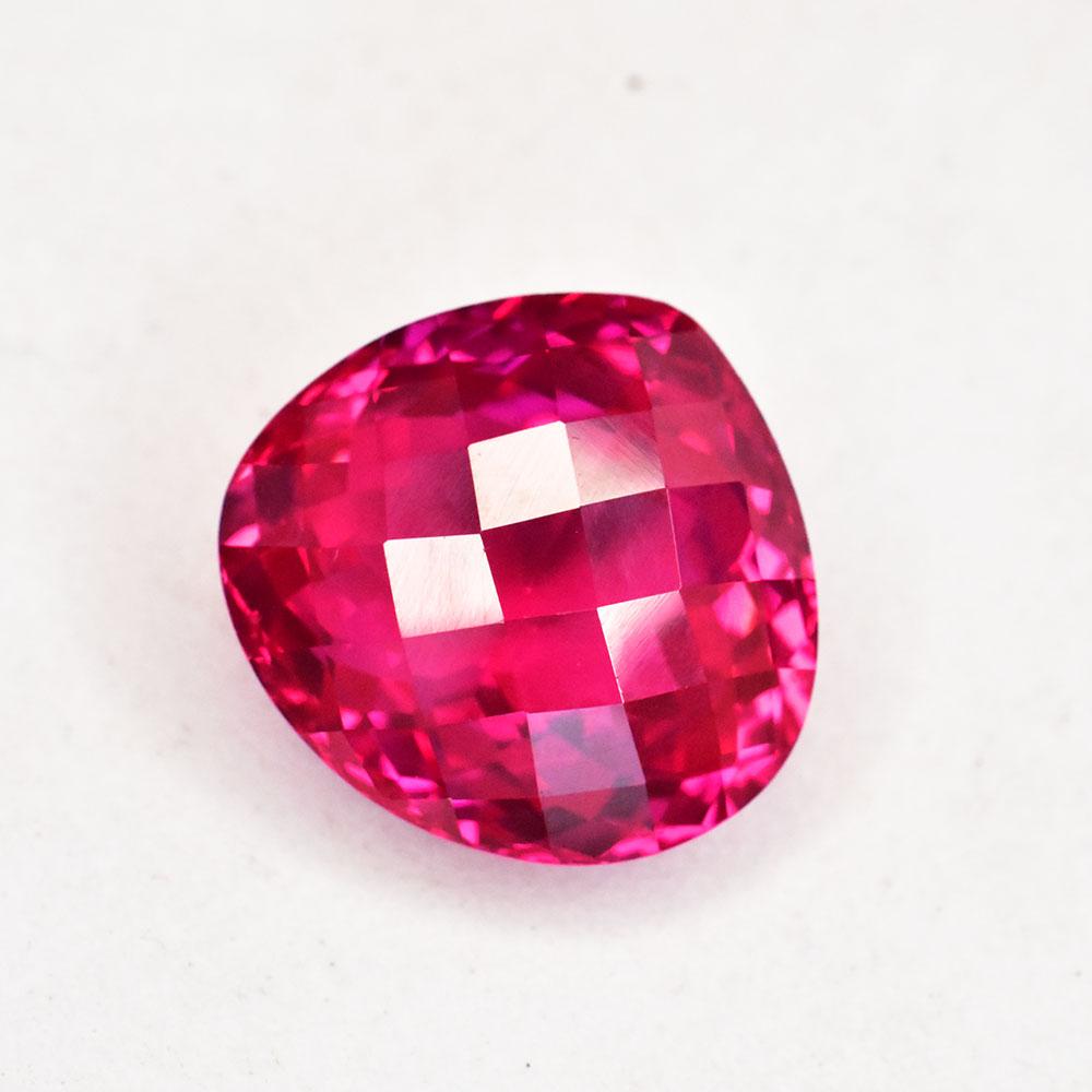 Natural Pink Ruby Loose Gemstone 29 ct Pear Cut for Anniversary Gift for Jewelry Making and Crafts