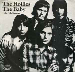 7-дюймовая пластинка HOLLIES - The Baby 510842 Epic 1972 США Рок Б/у