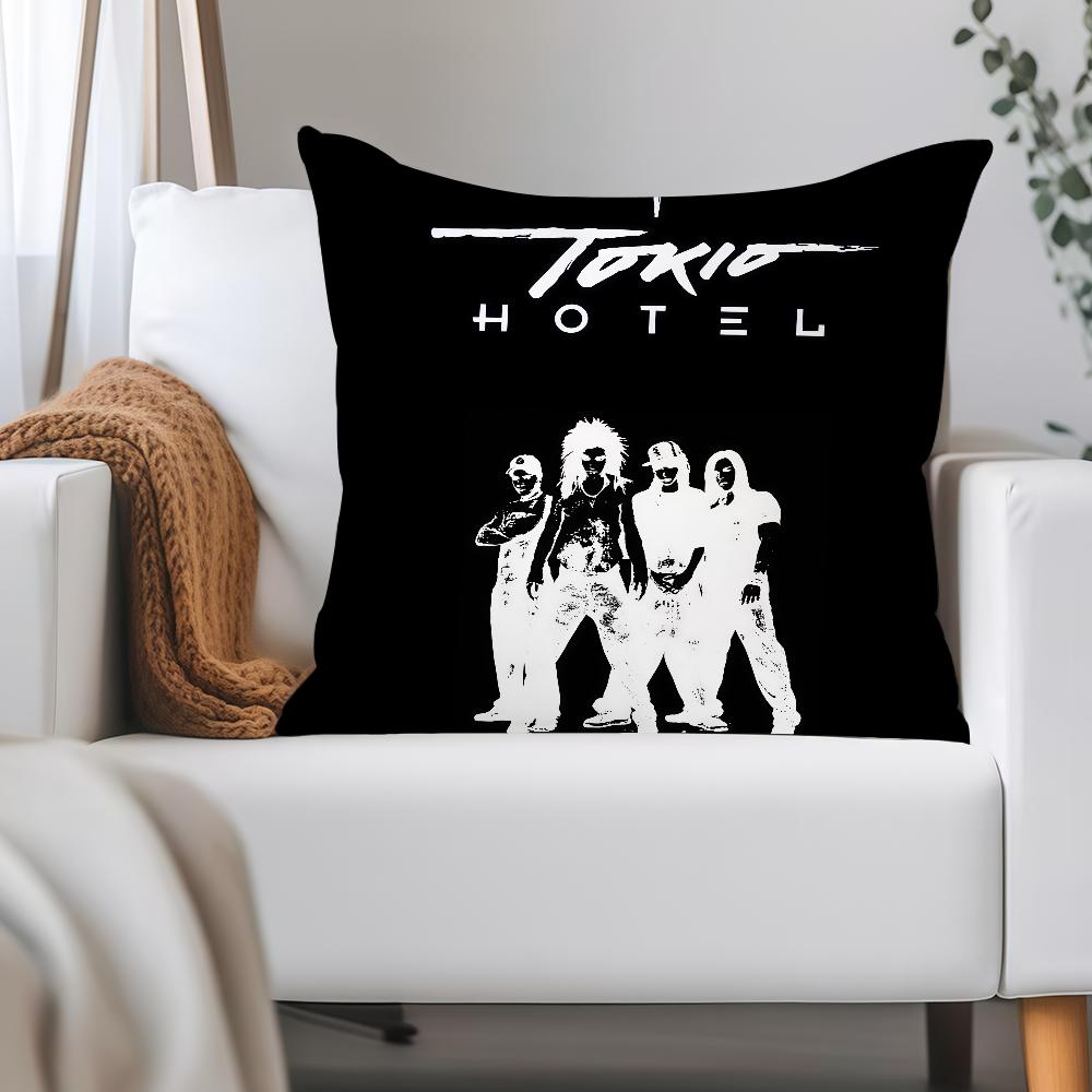 Rock Band T-Tokio H-Hotel Наволочка Применимое пространство Для Гостевых Комнат Интерьеров Автомобилей Офиса Домашний Декор