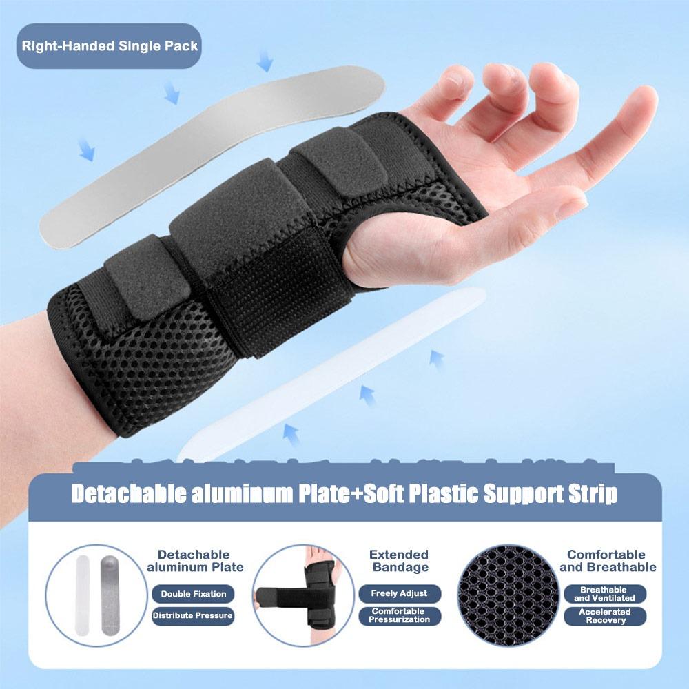 Night Support Wrist Brace for Carpal Tunnel Tendonitis Arthritis Pain Relief Wrist Support Comfort Breathable 1
