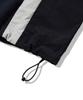CGP Synthetic Fiber Color Block Sports Crew Neck_Navy