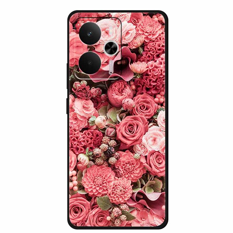 Чехол для Realme 14 5G Милый Мультяшный Силиконовый Задний Чехол Чехлы для Realme 14 5G Глобальный Мягкий ТПУ Чехол 6.67'' Realme14 5G Оболочки Новый