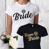 TEAM BRIDE Hen Party JGA Bride Wedding Girlie Lady Ladies T-Shirt