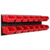 Workshop Tool Board 115x39 Cm + 14 Trays