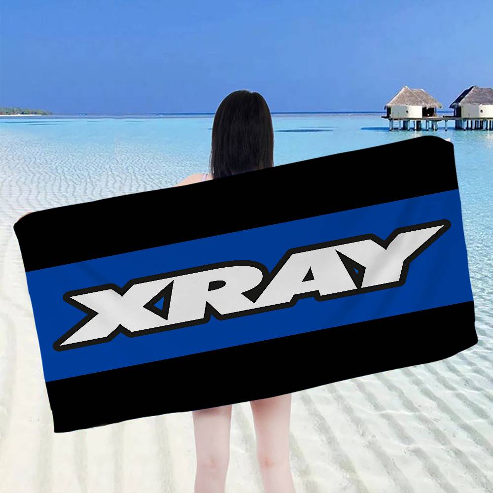 X-XRAY Racing-CarS Микрофибровое одеяло Быстросохнущие пляжные полотенца Большой размер Печать Супервпитывающее Полотенце-одеяло для бассейна