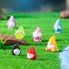 14 шт. Микроландшафтный орнамент Мини-гном Пасхальная фигурка Миниатюрное украшение для сада Мини-аксессуары для горшечных растений