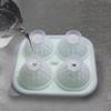 4 Compartments Ice Cube Tray Silicone Sphere Ice Mold DIY Chocolate Mold  Summer