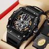 Watch Large Dial for Men's Quartz Watch Waterproof Sport Square Men's Watch Luminous Watch