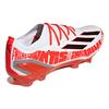 adidas X Speedportal Messi.1 FG White Solar Red Мужские кроссовки Cloud-White Core-Black GW8387