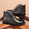 Ботинки Martin мужские кожаные британские повседневные кожаные туфли деловая помощь мужские большие кожаные ботинки мягкие подошвы короткие ботинки