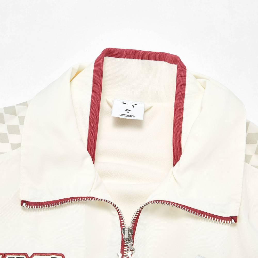 Puma T7 FW25 Pace Ahead Флисовая куртка в гоночном стиле «два в одном», теплая, ветрозащитная, водоотталкивающая, влагоотводящая, свободного кроя, с длинными рукавами 636082-27