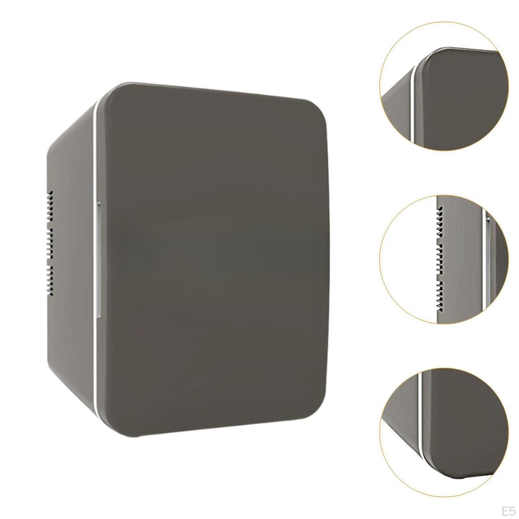 Мини-холодильник 4 л, многоцелевой холодильник-охладитель для напитков для дайверов, общежитий, автодомов, розовый