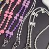 Crossbody Phone Crossbody Chain Beads Anti Theft Phone Strap  Mobile Phone Pendant
