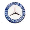 WZKGC1 New 2025 For Mercedes Benz 4PCS 75mm Car Wheel Center Hub Caps Cover for Mercedes Benz B/C/E/S Class A Class C200L GLC GLK CLA A