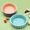Charlotte Cake Pan Silicone Nonstick 8 Inch Round Cheese Cake Molds for Baking