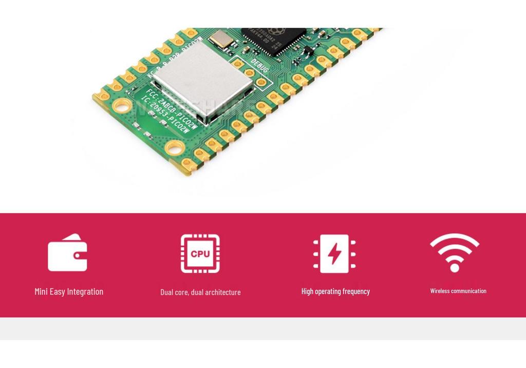 Raspberry Pi Pico 2W: Двухъядерный микроконтроллер с поддержкой WiFi и Bluetooth