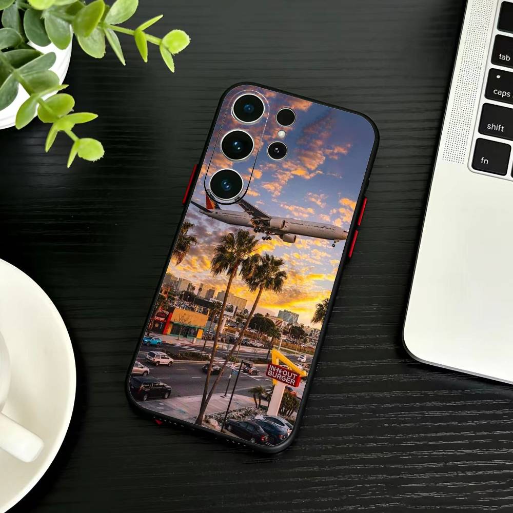 Чехол для телефона A-Самолет для Samsung S26,S25,S24,S23,S22,S21,S20,Plus,Fe,Lite,Другие Черный Чехол