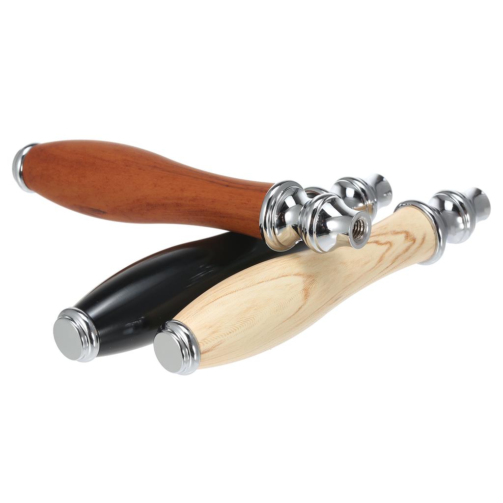 Ручка для бритвы с двойным лезвием, безопасная бритва для бороды, нержавеющая сталь, сменная ручка для бритвы, ручка, ручная