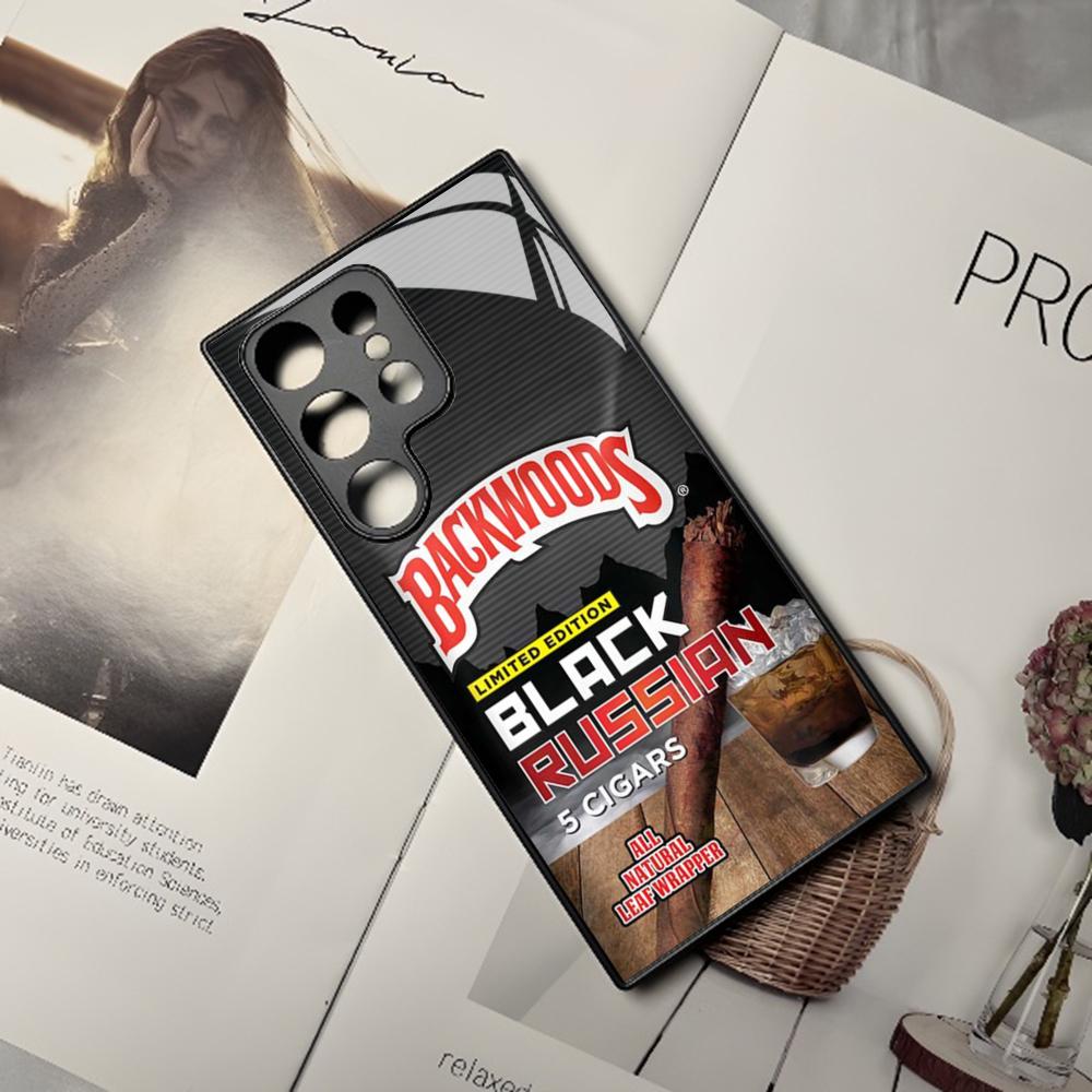 Чехол для телефона Backwoods Cigars для Samsung Galaxy S26 S25 S24 S23 S22 S20 S21 Edge Ultra Plus Fe Цветной Серебристый Чехол